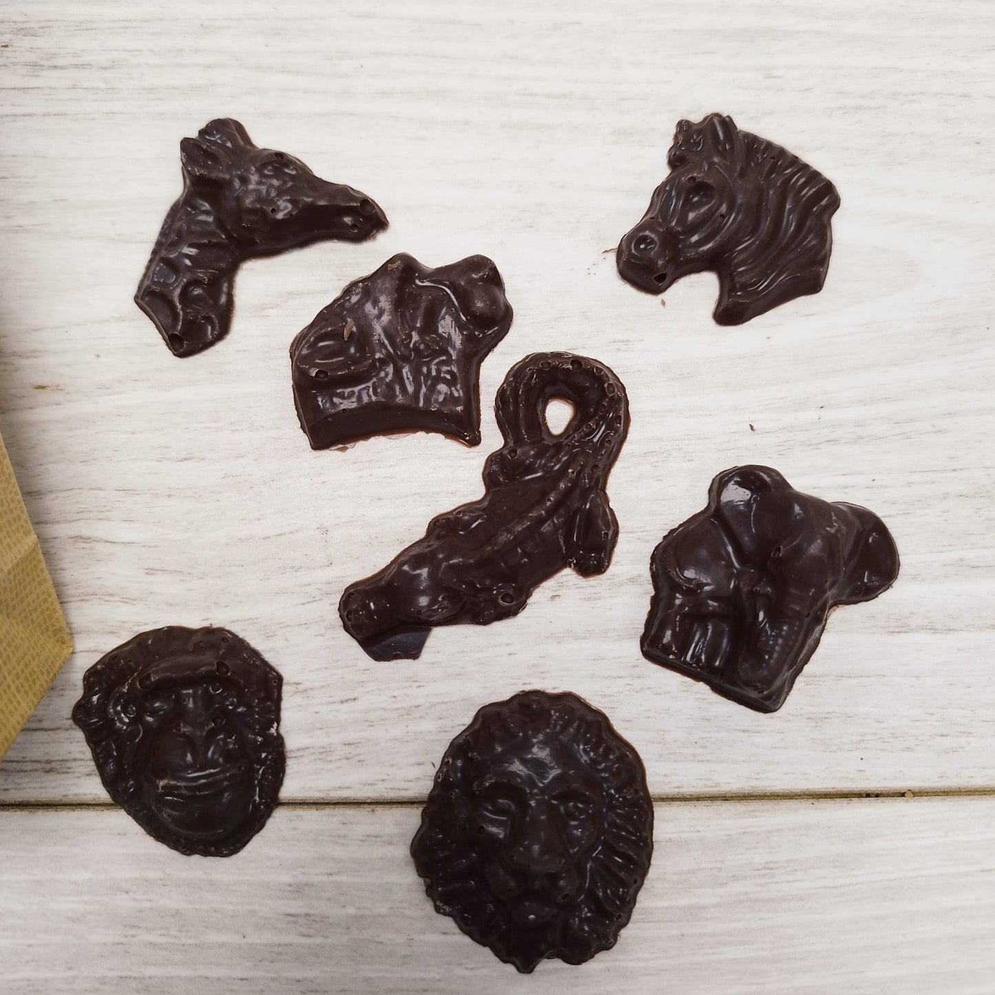 🐘🦒🍫 Friture d’animaux d’Afrique – Chocolat au lait 55% – 150g