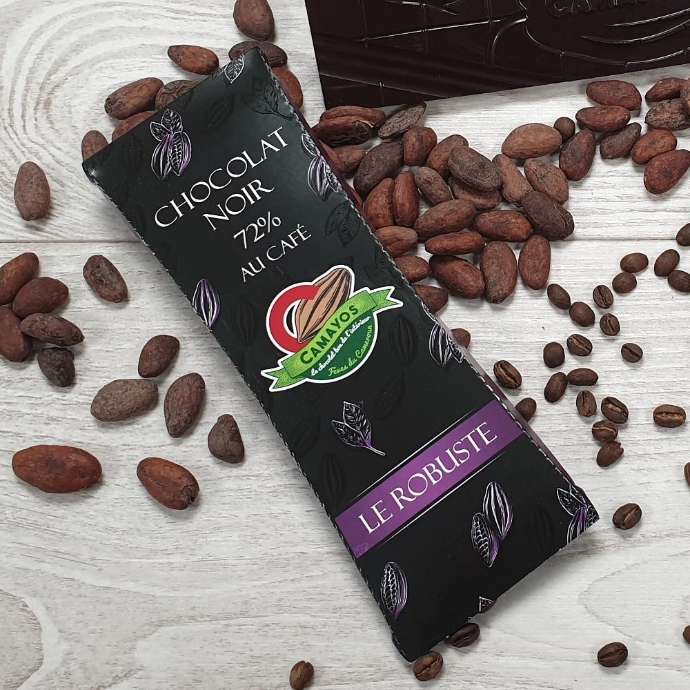 Le Robuste - Tablette Chocolat noir au café 72%