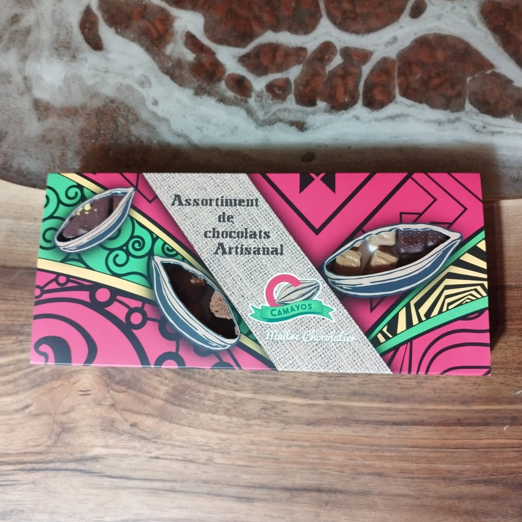 Boite d'assortiment de chocolat artisanal