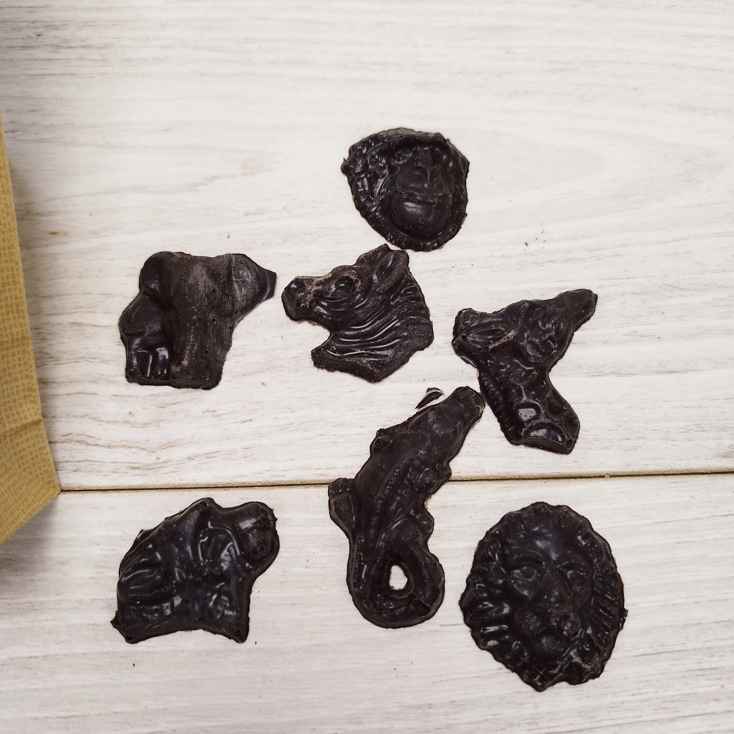 🐘🦓🍫 Friture d’animaux d’Afrique – Chocolat noir 75% – 150g