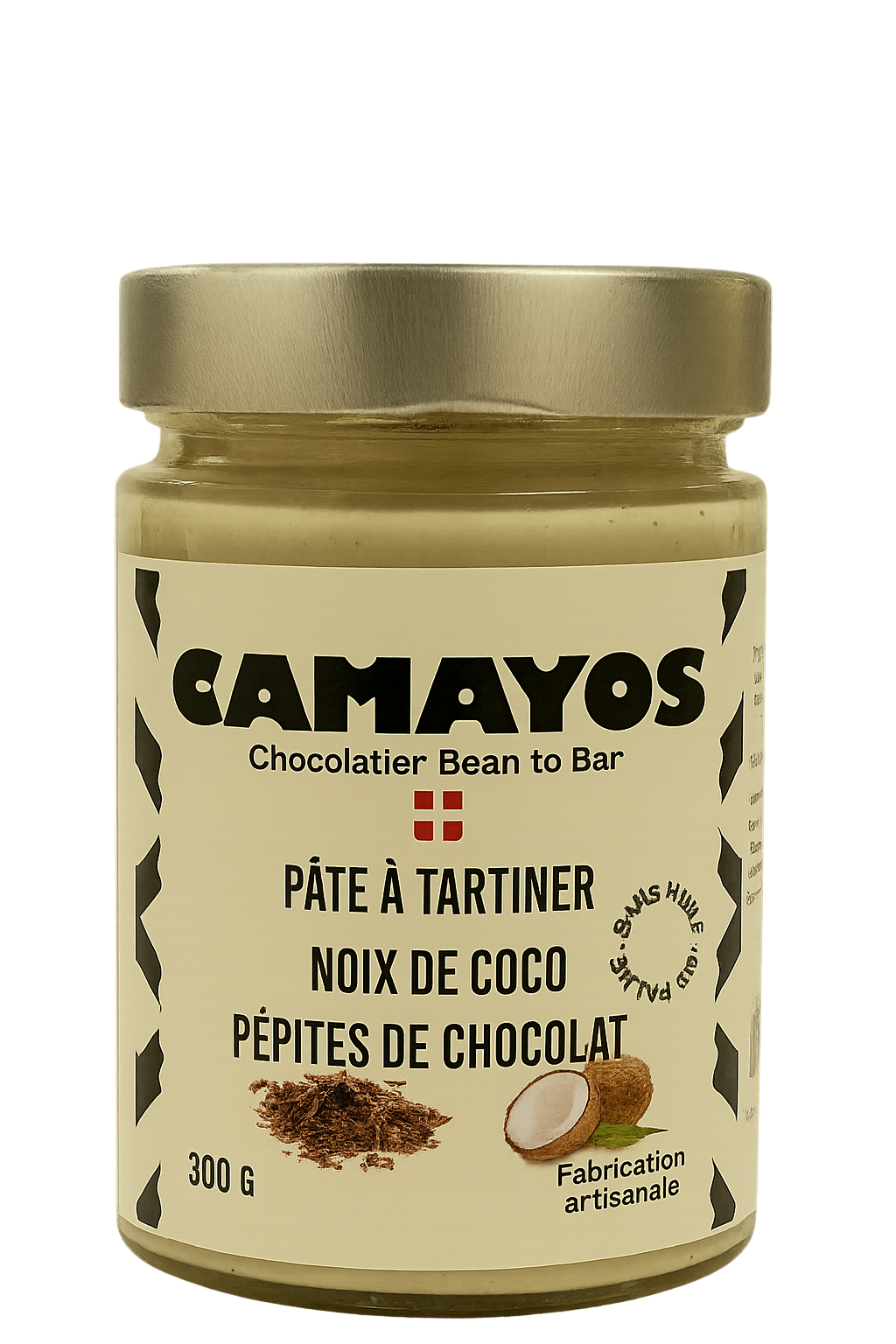🥥 Pâte à Tartiner Noix de Coco & Pépites de Chocolat