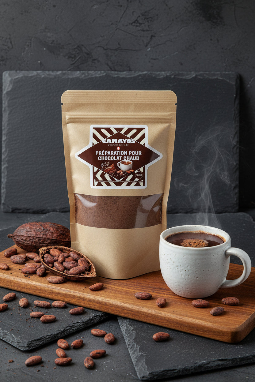 🍫 Préparation pour chocolat chaud Camayos – À l’état pur