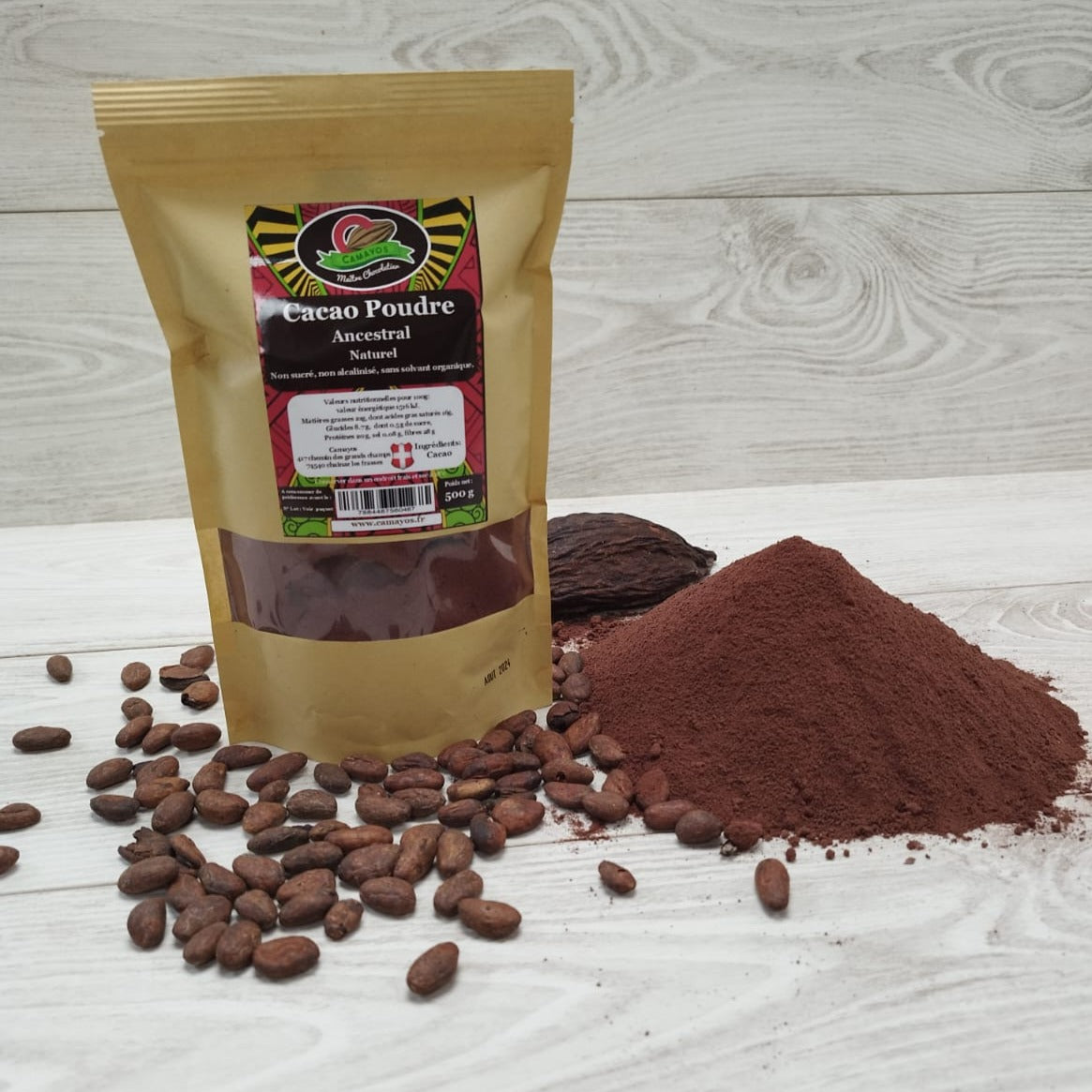 🍫 Cacao poudre Camayos – À l’état pur
