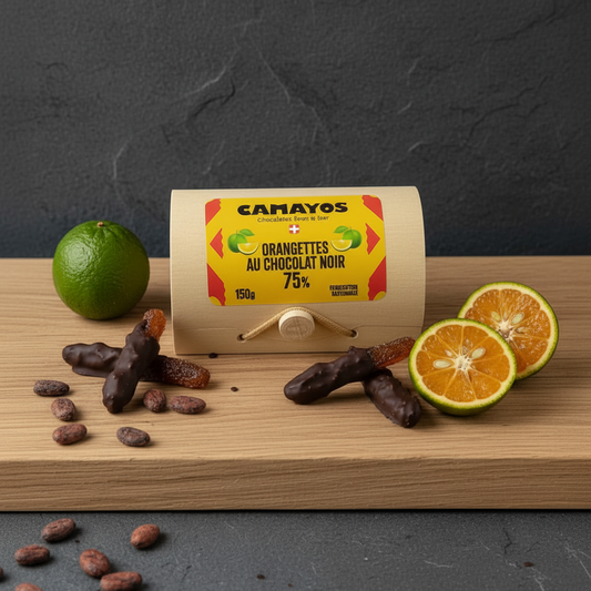 Aperçu carré de la boîte d’orangettes