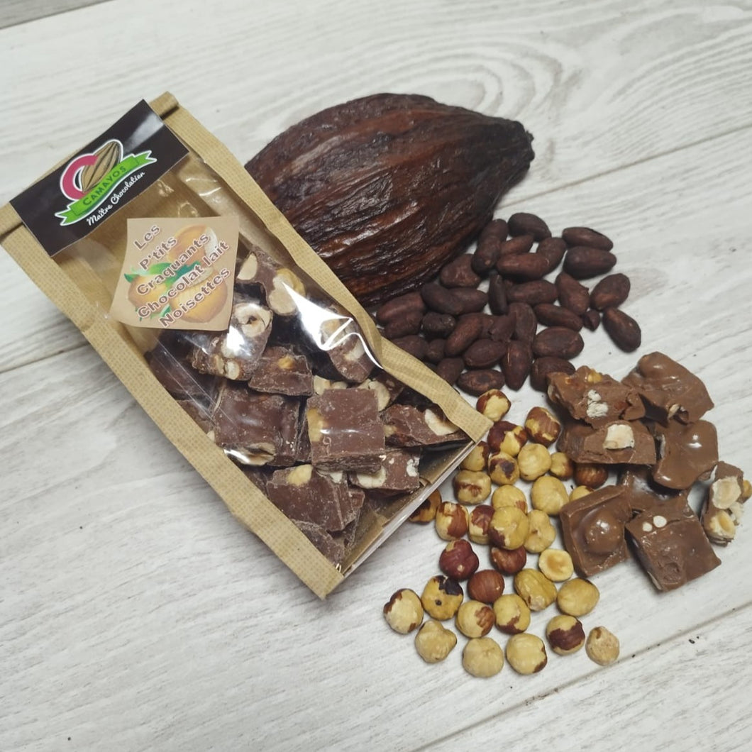Les P'tits craquants Chocolat lait noisettes