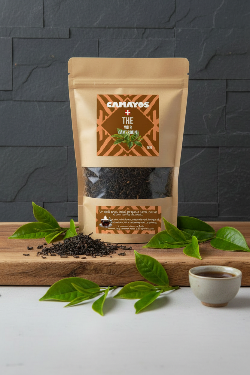 Sachet Thé Noir Cameroun Camayos
